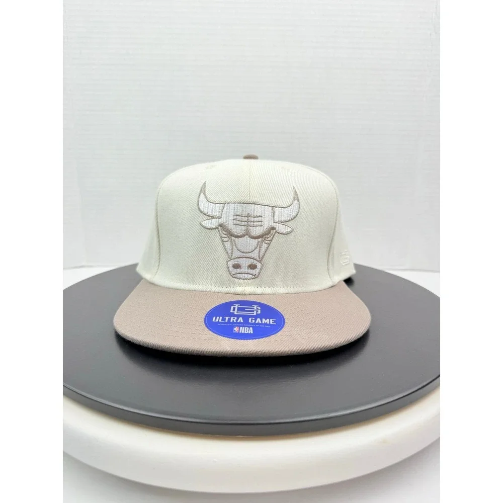 Ultra Game Chicago Bulls NBA Ice Cream Snapback‎ Cap Hat One Size Basketball